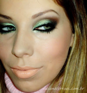  Maquiagem verde esmeralda para os olhos 2013 dicas